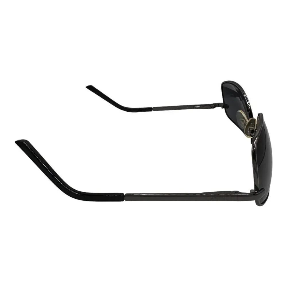 Aviator style sunglasses black/silver kc104